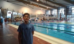 Diákolimpia úszóverseny megyei döntőjén